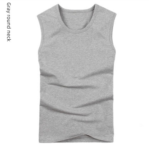 summer Cut sleeve Bodybuilding muscle Broad shoulder Tight fitting vest