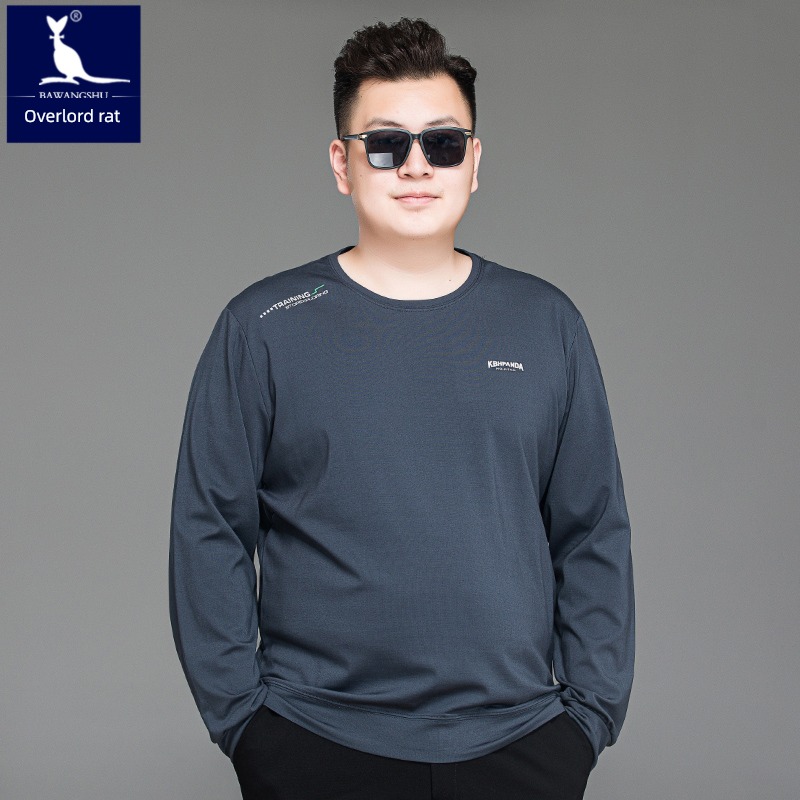 Tyrannosaurus Rex Spring and Autumn Fat guy Round neck easy Sweater