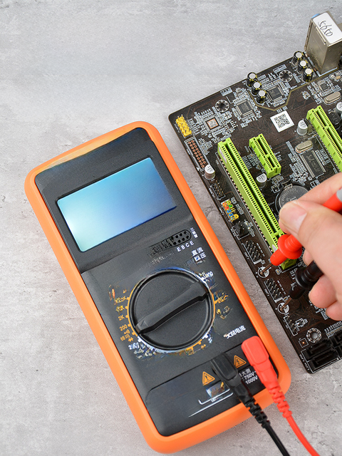 DT9205A high-precision digital multimeter electrician multifunction digital display voltmeter anti-burn maintenance household electricity measurement