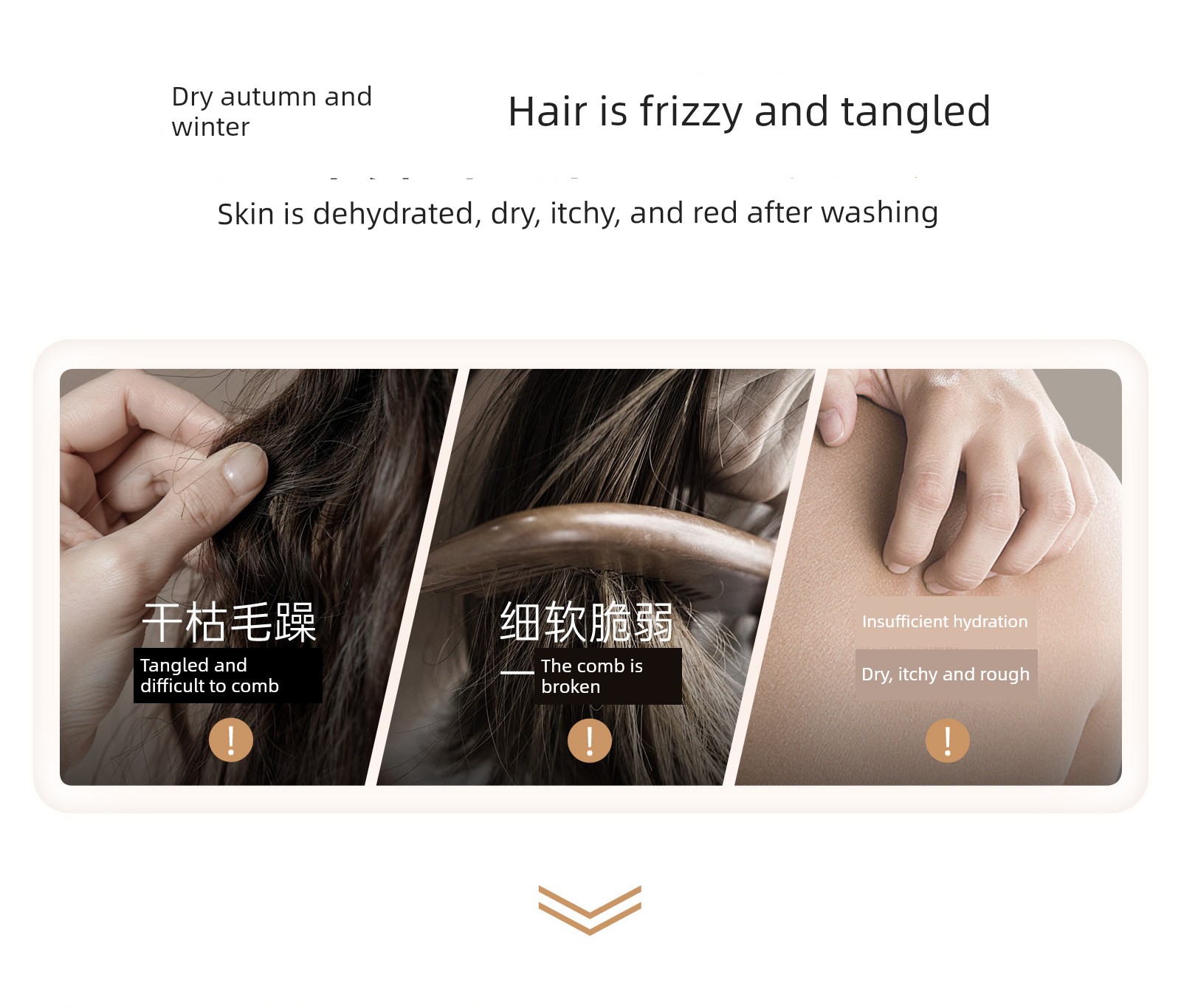Kangaroo Mom Wheat Smooth Shampoo and Shower Gel Women's Special Care Set Shampoo Cream Hair Care Pregnancy Skin Care — 4