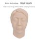 Soft silicone head mold Micro plastic surgery line engraving facial nerve vessels Simulated facial beauty injection suture model