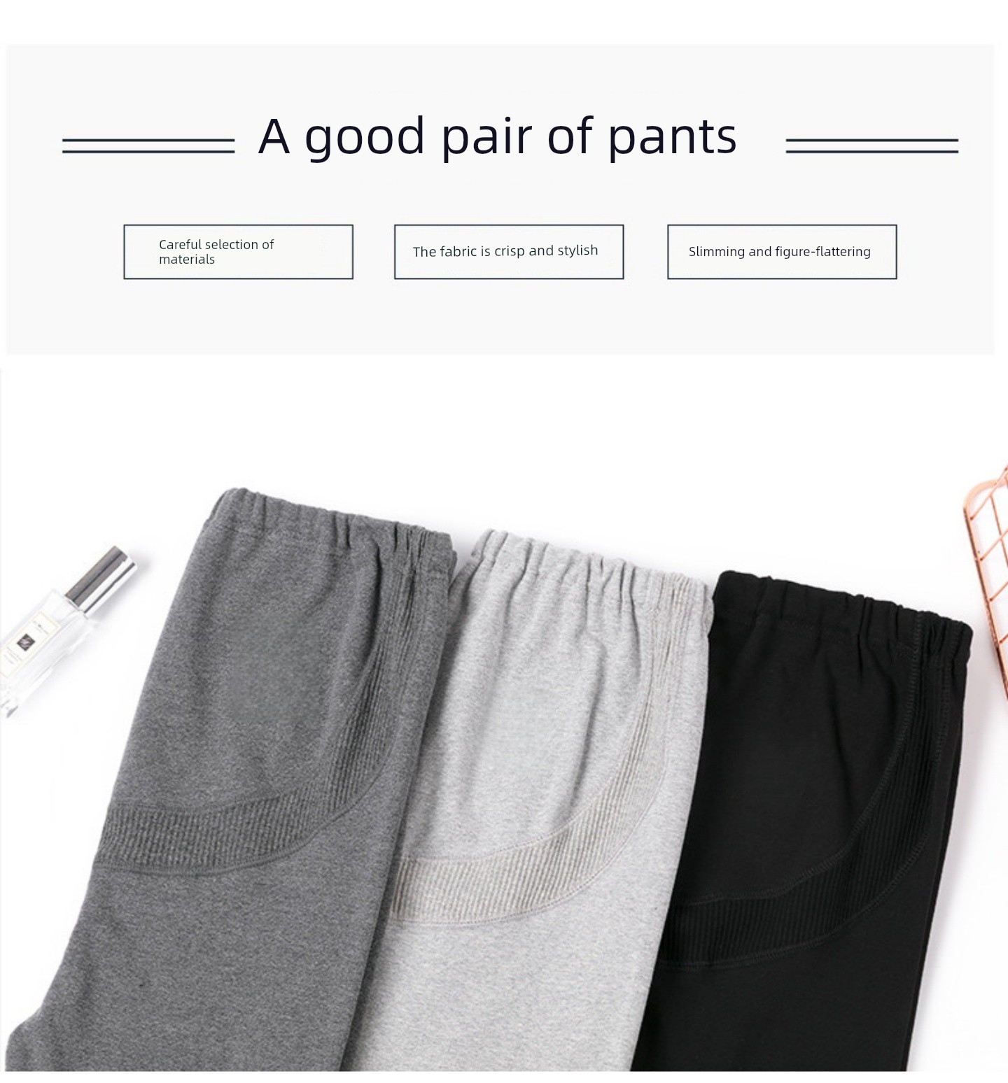 Maternity Pants for Autumn, Thin Fleece, Outerwear, Belly Support Pants, Trendy Mom Style, Non-Tightening on the Belly during Pregnancy, Winter — 13