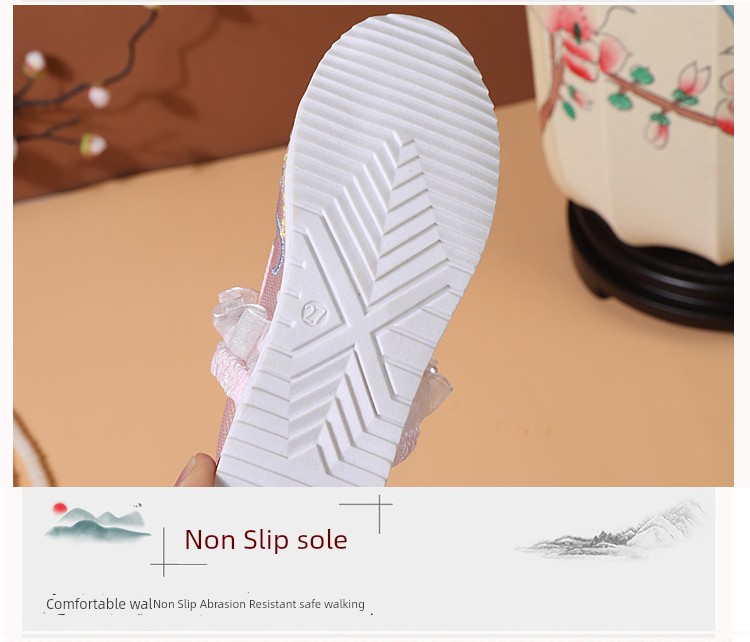 Summer New Ethnic Style Old Beijing Hanfu Sandals — 6