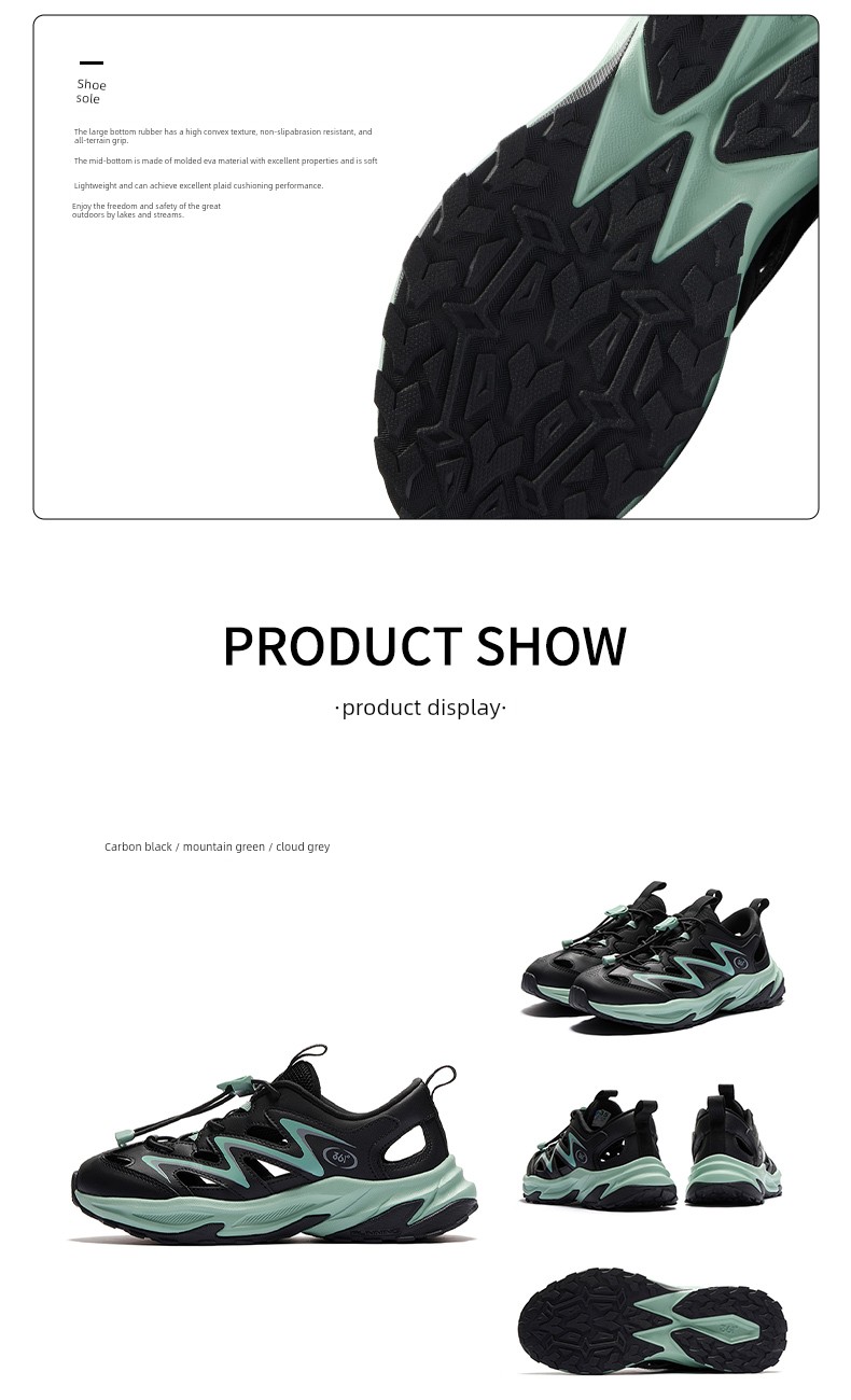 361 ° Children's Shoes for Boys and Girls, Kids' Water Shoes, Breathable Running Shoes, 2026 Summer New Models for Older Children — 22