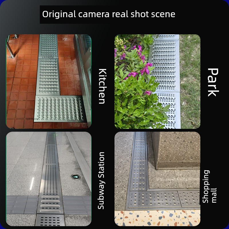 Stainless Steel Drain Cover Plate, Kitchen Drain Cover Plate, U-Shaped Drain Grate, Stainless Steel Floor Drain Cover Plate