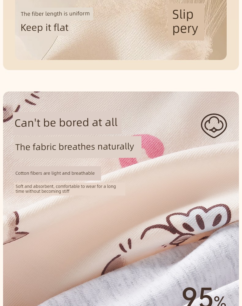 Girls' Underwear, Young Girls' Briefs, Children's Pure Cotton A-Class, for Developmental Period, Elementary School Students, 12-Year-Olds, Middle School — 7