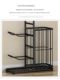 Basketball storage rack household ball rack volleyball badminton racket children basketball basket fitness equipment placement and tidy rack