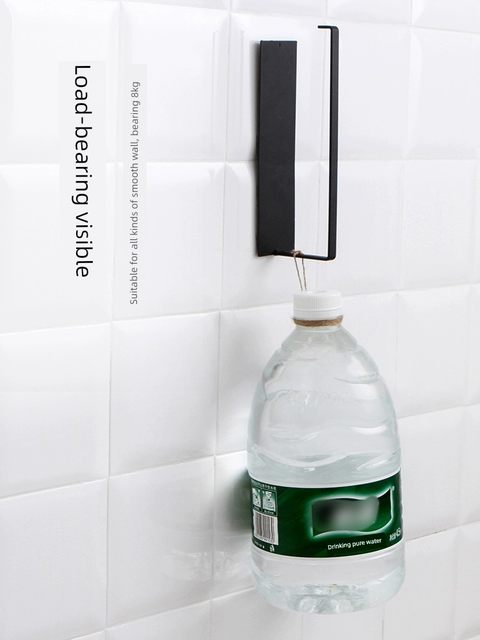 Punch-free kitchen special tissue rack roll paper rack hanging frame plastic wrap storage rack toilet paper hook rag bracket