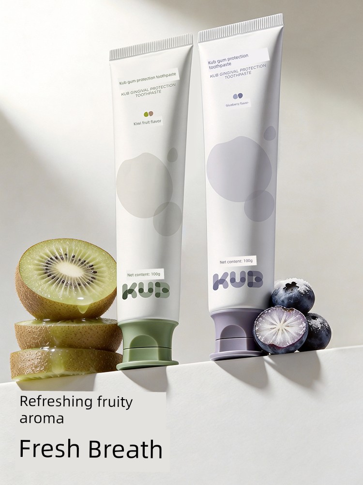 Koyobi Toothpaste and Toothbrush Set for Fresh Breath, Fluoride-Free Oral Care for Families, Postpartum Toothbrush