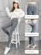 Leggings for women wearing autumn and winter velvet thickened foot pants for women slim elastic tight large size high-waist cotton trousers