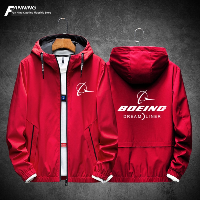 Boeing BOEING aircraft aviation Autumn and winter Jacket loose coat