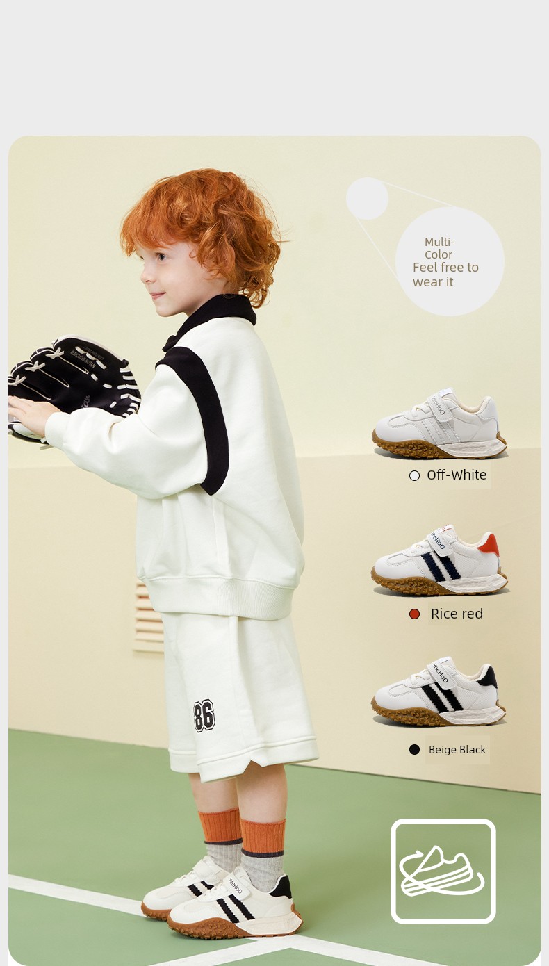 Ying's Children's Shoes, Kids' Sports Shoes, New Spring and Autumn Models, Breathable Soft-Soled Boys' Shoes, Girls' Casual Shoes, Baby Casual Shoes — 4