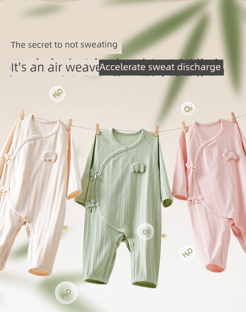 [119 Yuan/Choose Any 3 Items] October Crystal Four Seasons Baby Clothes Romper Baby Jumpsuit Baby Clothes — 42