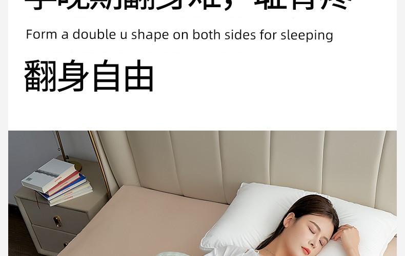 Mommytime Pregnancy Pillow Waist Support Pillow Belly Support Pregnant Women Sleeping Side Pillow Head Pillow U-Shaped Pregnant Women Supplies — 22