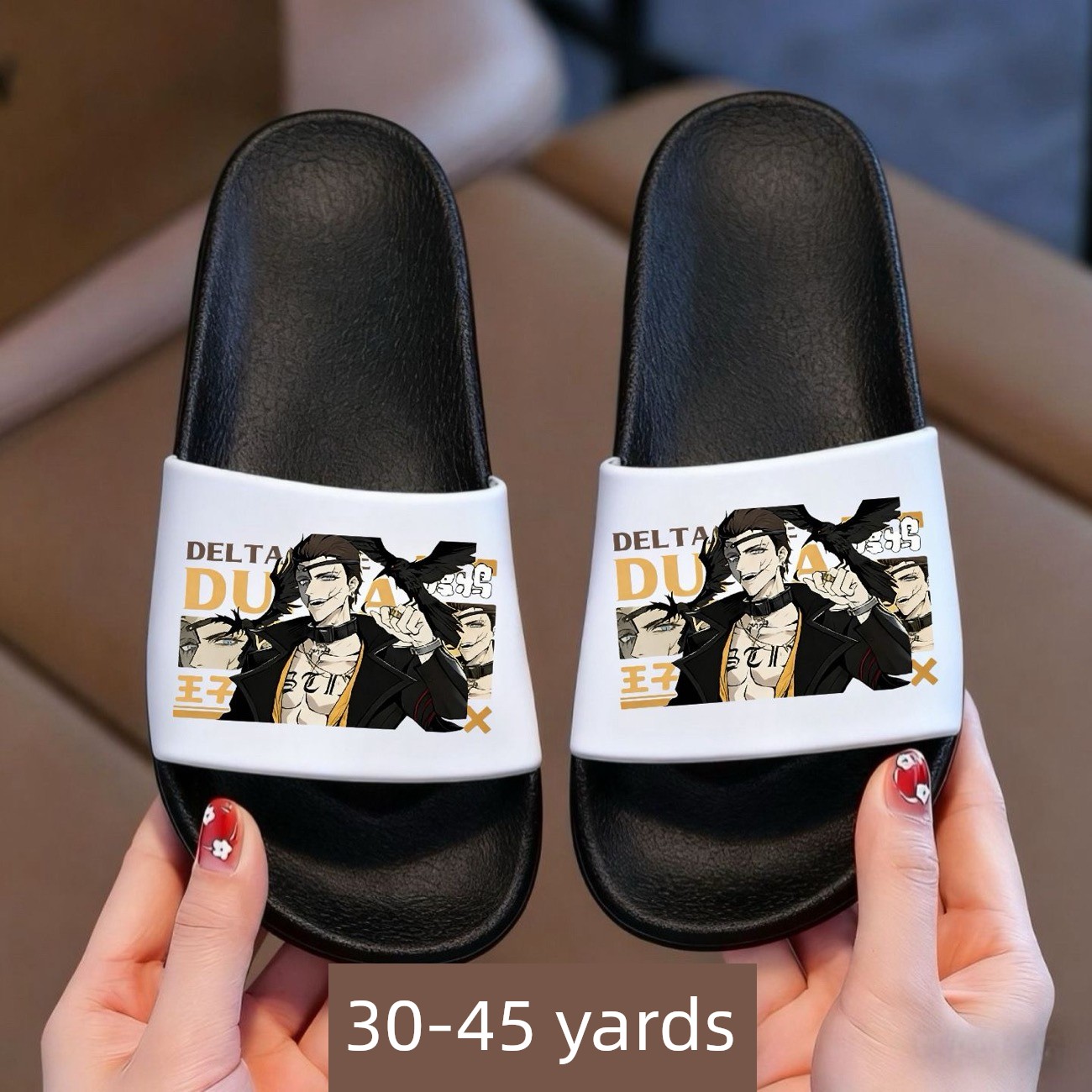 Delta Action Weilong Children's Slippers Summer Non-Slip Soft-Soled Boys' Cartoon Home Bathing Slippers for Older Children — 20