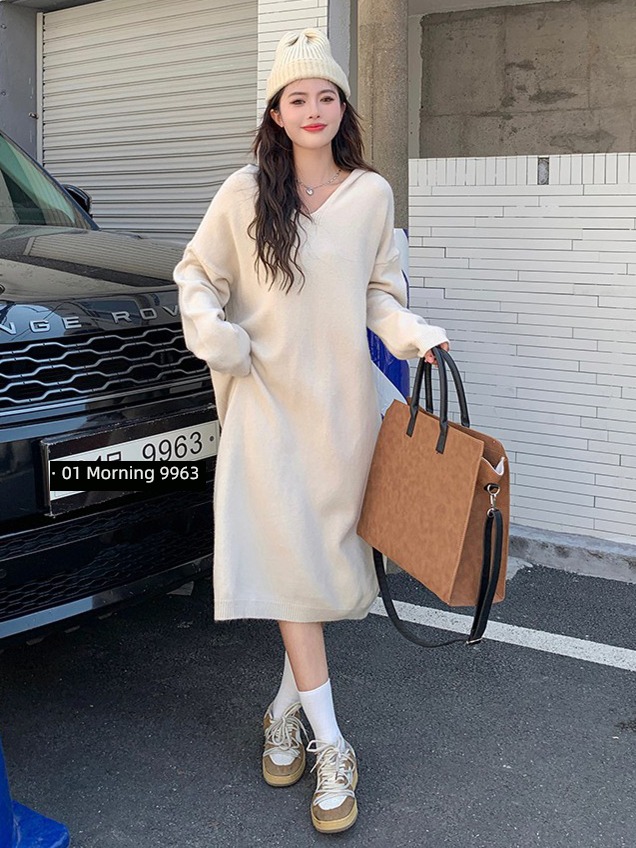 Big size Fat mm easy Cover meat Show thin leisure time Base skirt