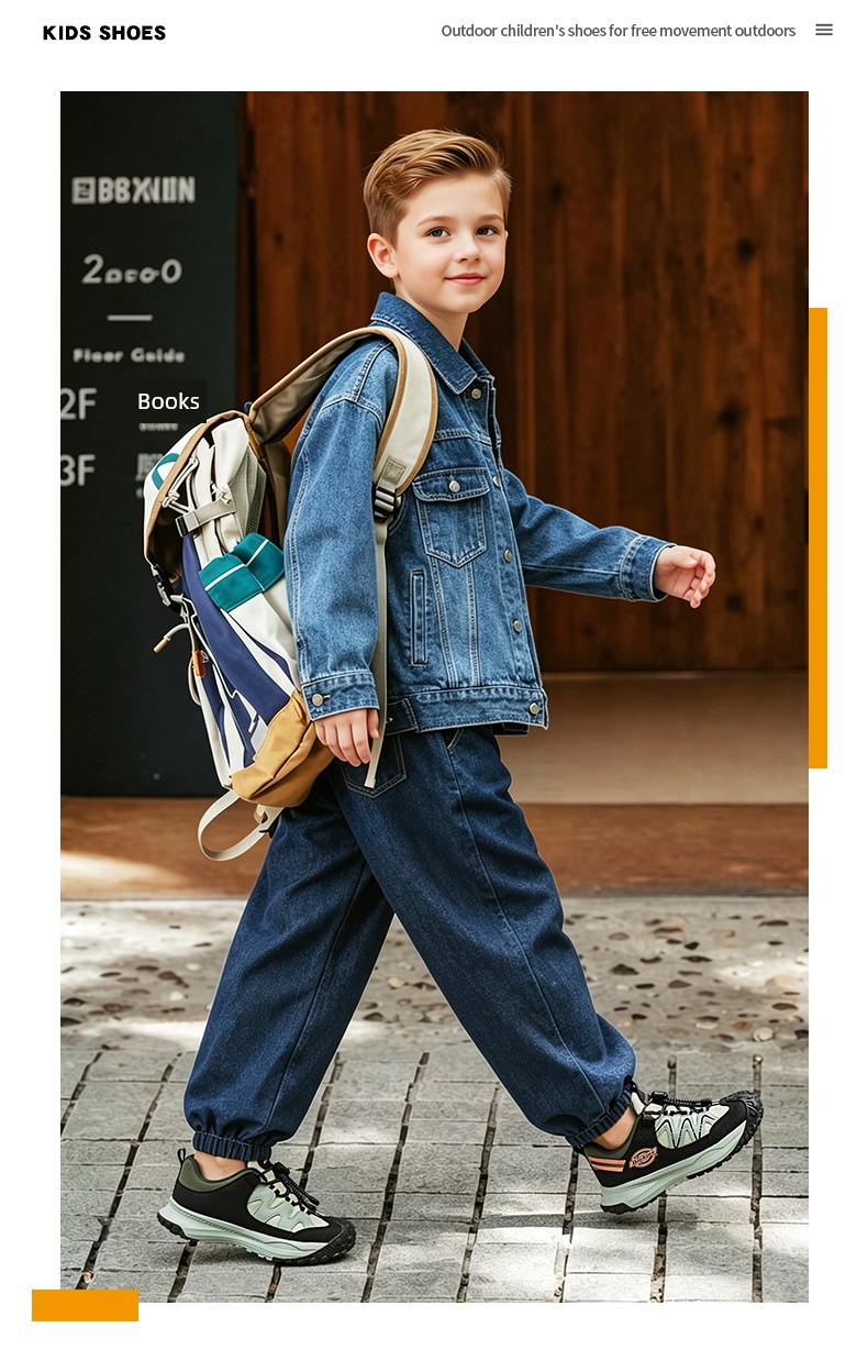 Dickies Medium and Large Children's Sports Shoes for Boys and Girls, 2026 Autumn New Model, Lightweight Shock-Absorbing Wear-Resistant Dad Shoes — 6