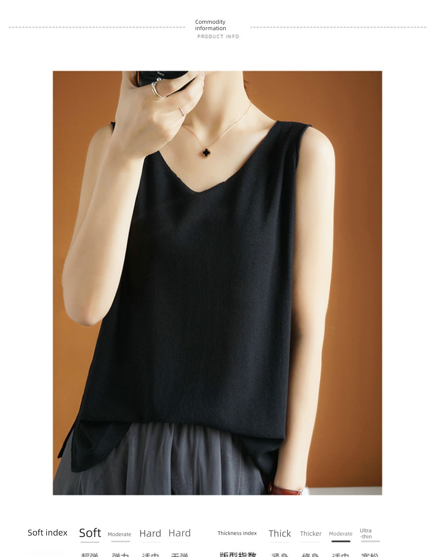 Sling configuration suit Cover your belly easy Sleeveless T-shirt flax