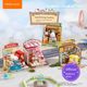 Rolife Ruole Sanrio Family Cute Store Manager Series DIY Lodge Mini Mini Model Children's Building Blocks