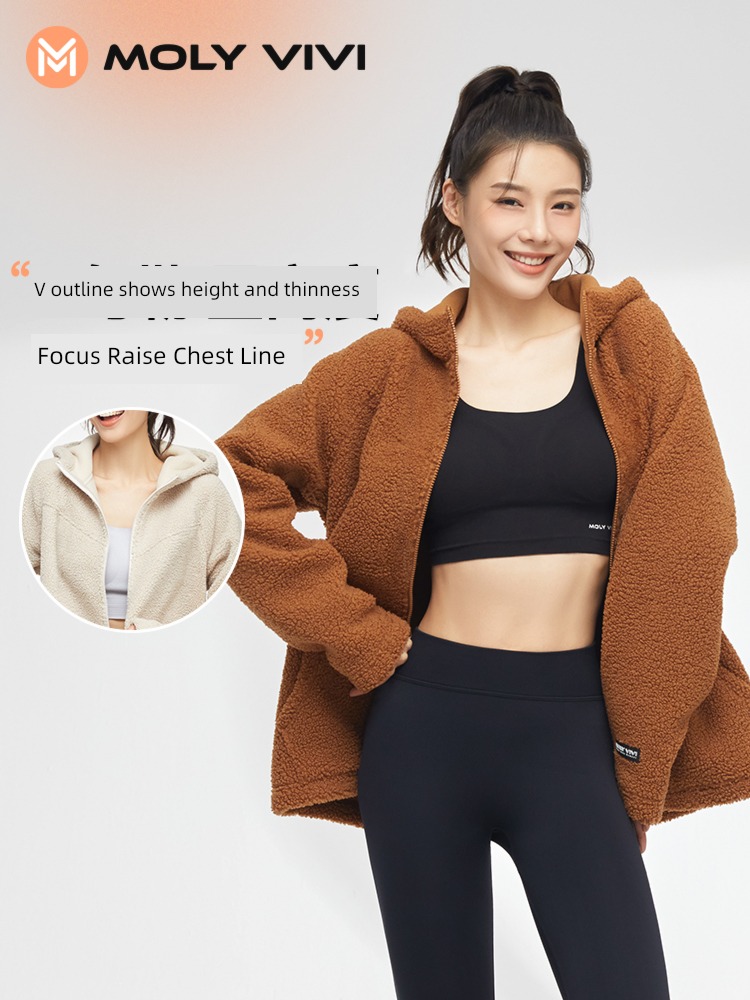 MOLYVIVI female lovers keep warm jacket motion Jacket