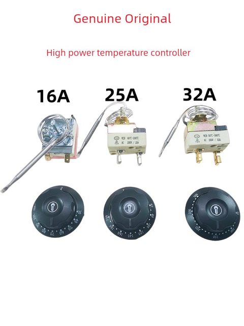 30-110 degrees 50-300 degrees electric oven frying oven knob thermostat Noodle soup pot temperature control switch 220V25A