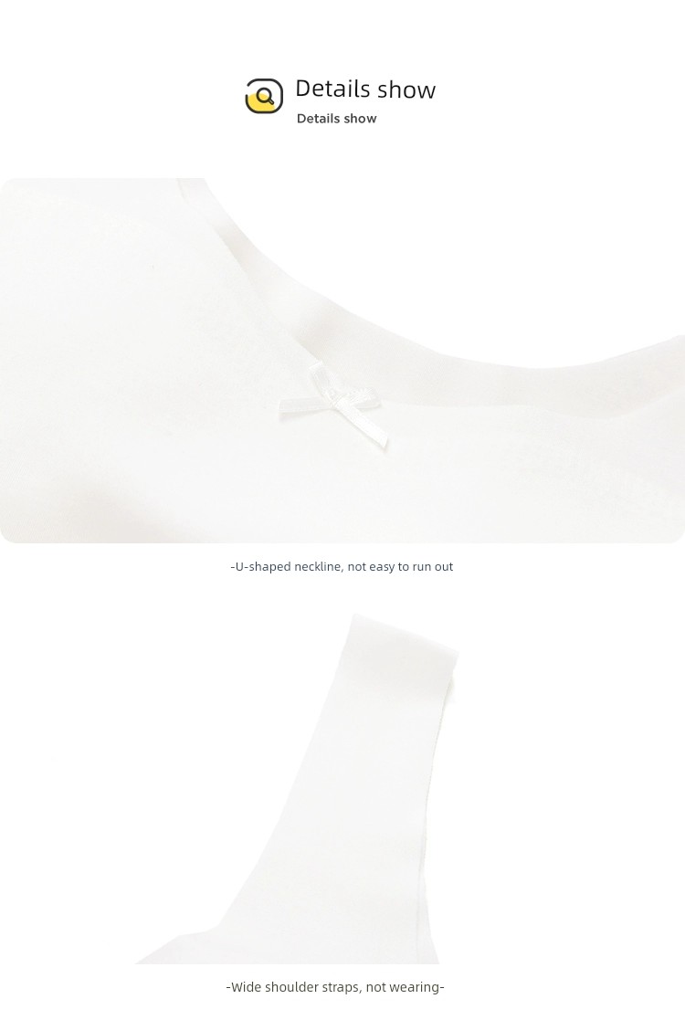 Balabala Girl Vest Seamless Safety Intimates — 29