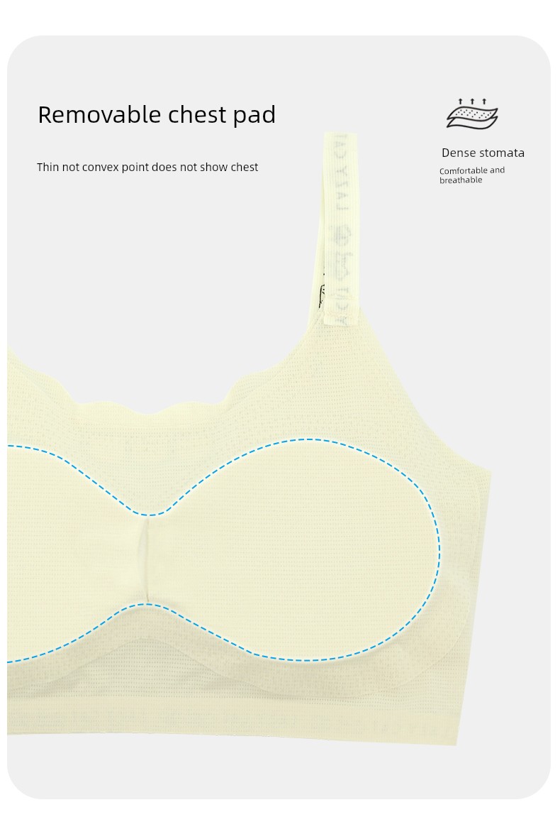 Girls' Underwear Developmental Primary School Student Youth Girl Junior High School Student Vest 12 Years Old Sling Children's Tube Top Young Adult — 7