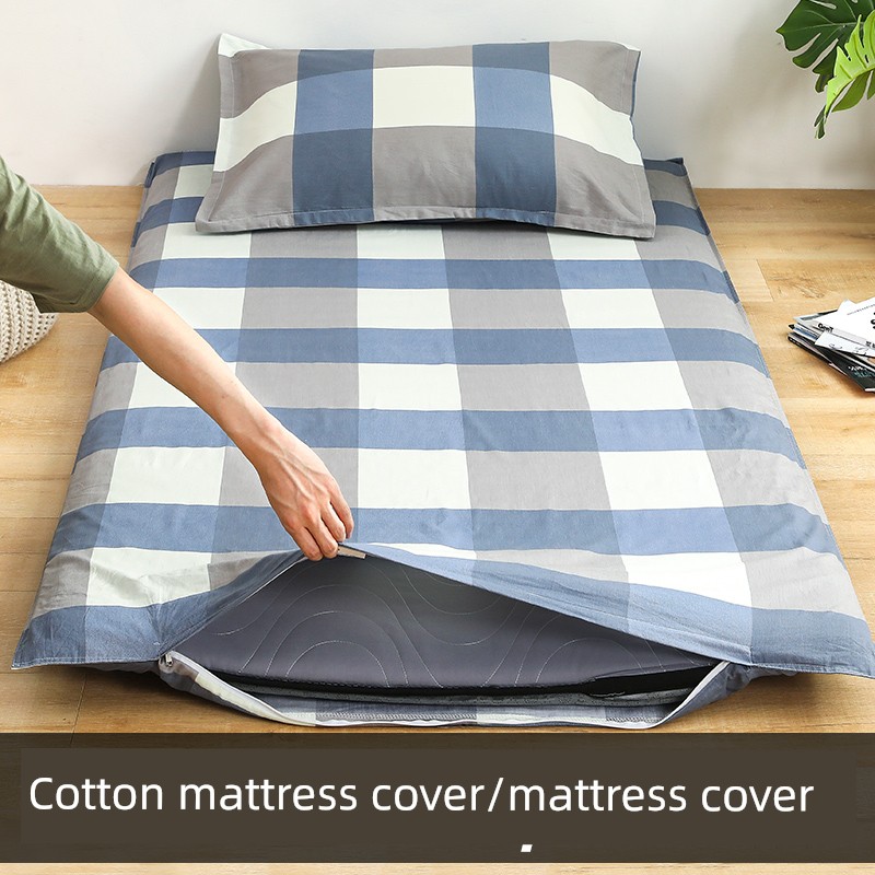Pure Cotton Student Dormitory Single Full-Covering Cover of Bed Pad