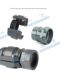 External wire thread joint aluminum alloy pipe compressed air super fast pipe direct three-way elbow valve accessories