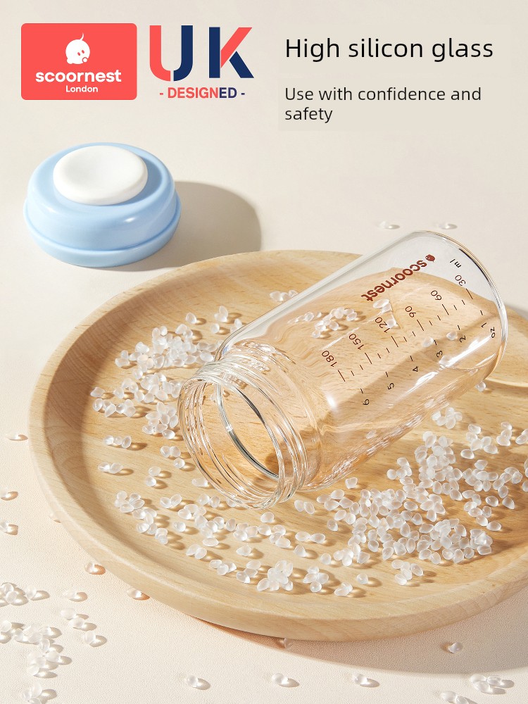 Kechao Glass Milk Storage Bottle for Refrigerator, Can Be Heated, Can Be Connected to a Breast Pump, Breast Milk Storage Container, Sealed and Fresh-Keeping — 4