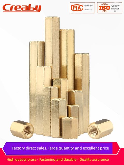 Copper column double-pass hexagonal copper stud column isolation column chassis motherboard circuit board nut column M2M2.5M3M4M5M6