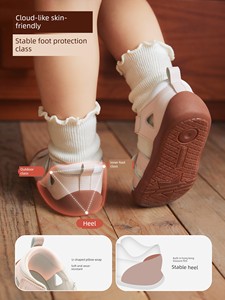Barbie Banner Baby Toddler Shoes 2026 Summer New Sandals Baby Princess Leather Shoes Girls Bow Shoes