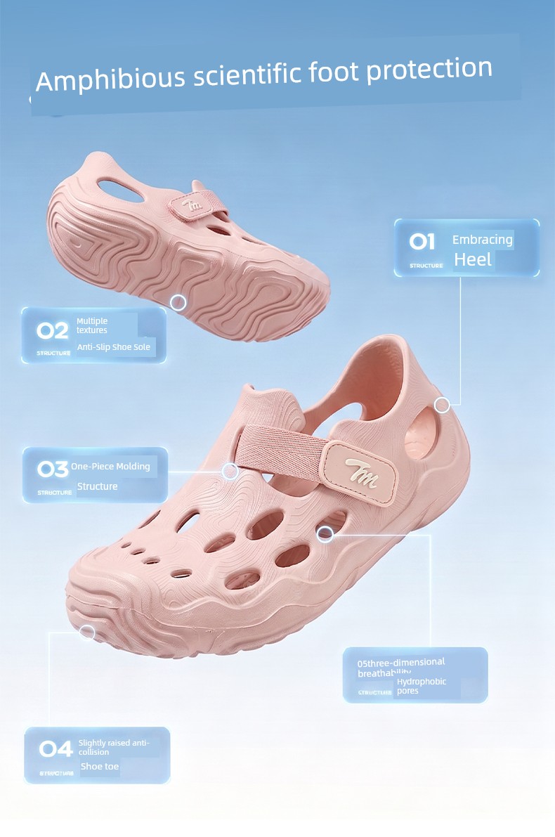 Tianmeiyi Children's Sandals Boys' Water Shoes Beach Shoes 2026 Summer New Model Girls' Outdoor Sports Sandals for Water Activities — 3