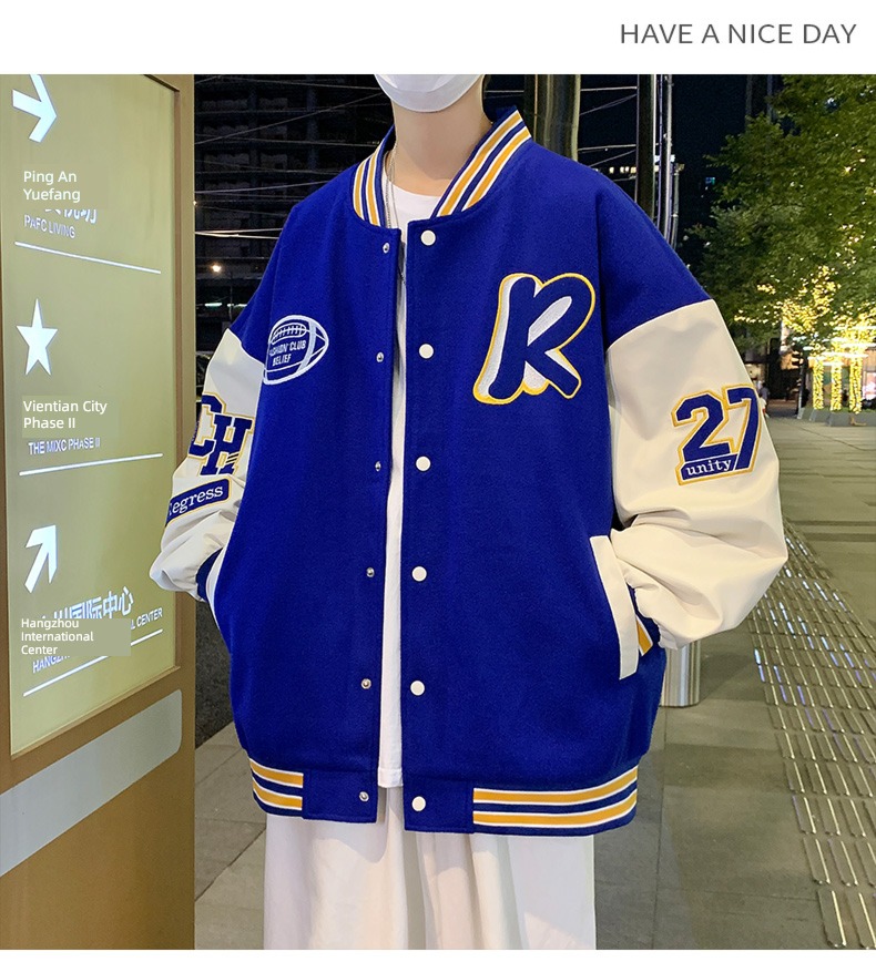 Maite man Spring and Autumn easy motion mlb
