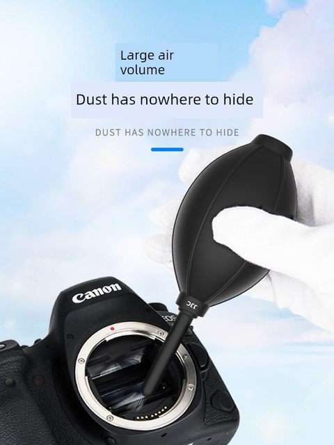 JJC Suitable for Canon Fuji Sony Nikon SLR Digital Camera Micro Single Lens Cleaning Set Lens Pen Blowing Lens Cloth Mitigation Cloth Cleaning Tool Brush