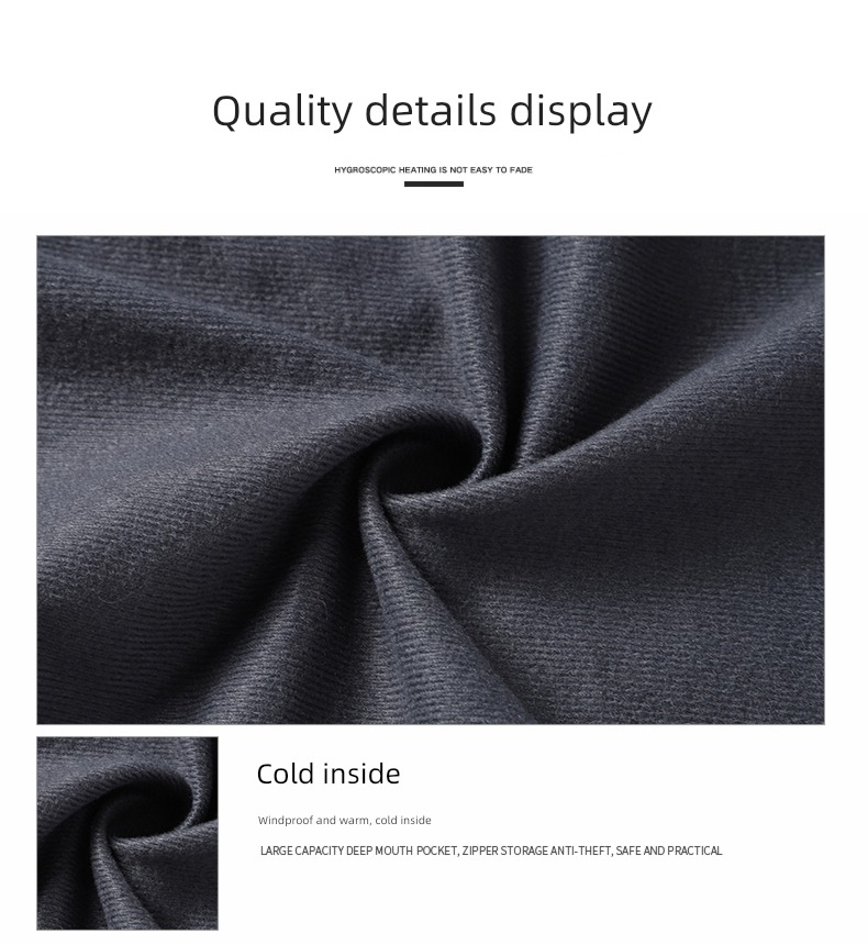 Romon autumn Hooded motion leisure time man loose coat
