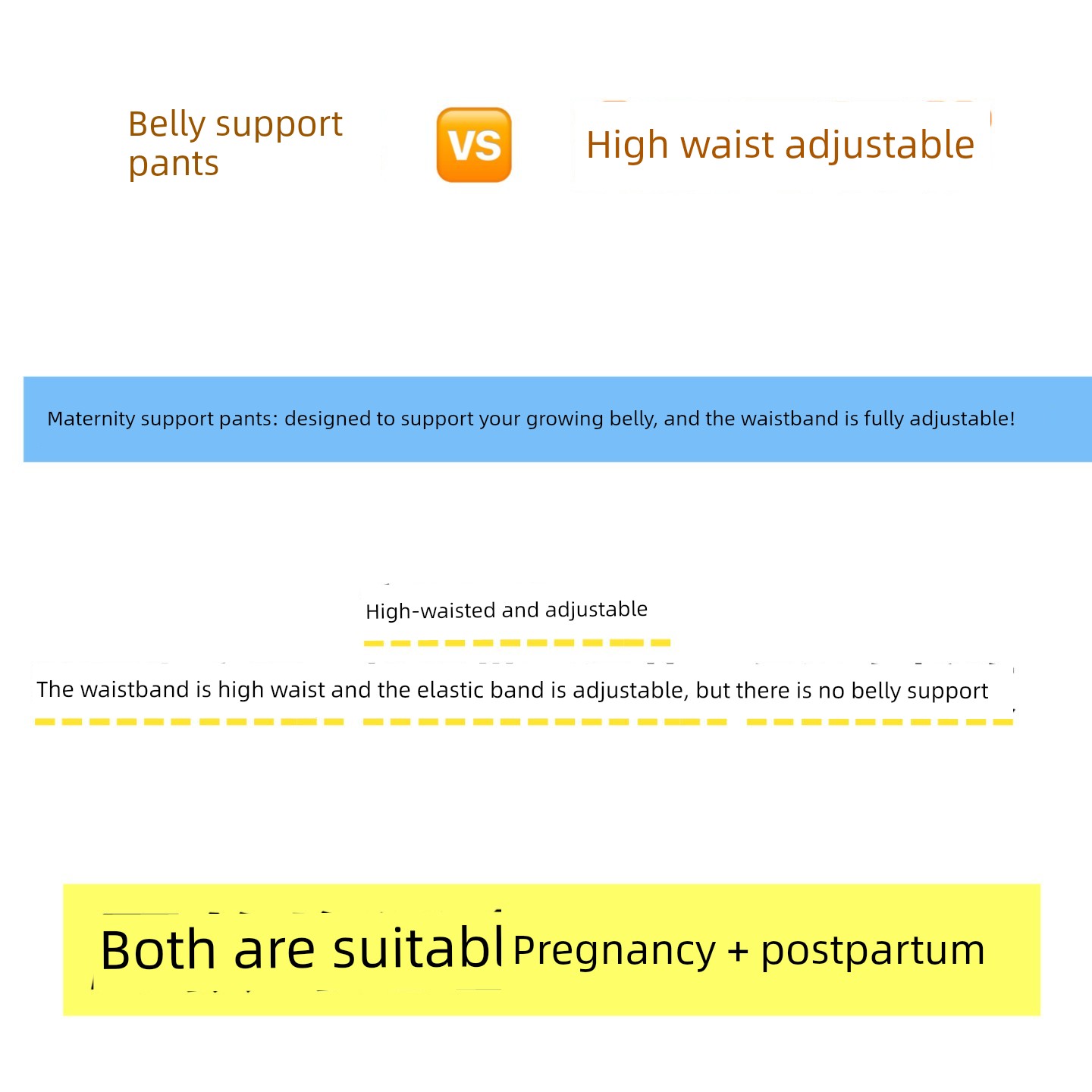 Maternity Sleep Pants, Non-Tight on the Stomach, Pure Cotton, Thin Autumn Style, Adjustable, Home Sleep Pants for Pregnant Women, Postpartum Pants, Long — 1