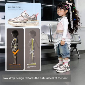 Genopu Functional Shoes, Spring and Autumn Models, Sweet and Cool Girl Style, Unisex Baby Shoes, Toddler Shoes, Gw1803