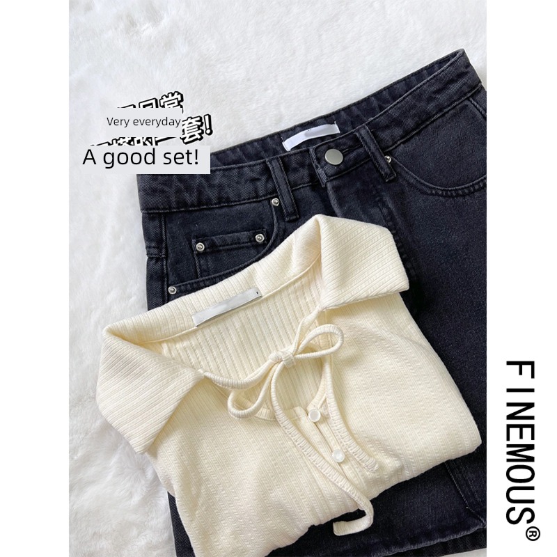 Self-cultivation female summer hold the waist Frenulum jacket Short sleeve T-shirt