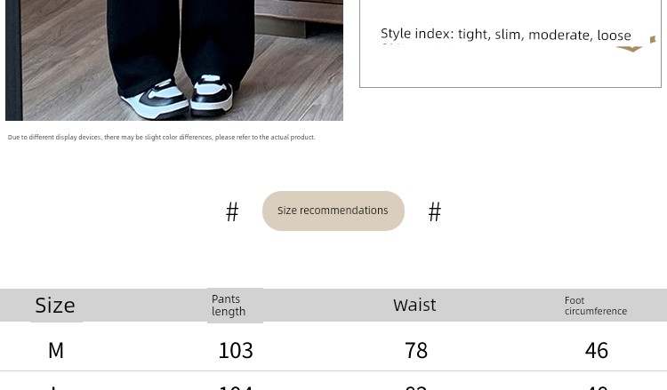 Maternity Autumn Pants for Spring and Autumn, Wide-Leg Pants for Outdoor Wear, Faux Cashmere, Casual Drapey Straight-Leg Pants, 2023 New Style — 24