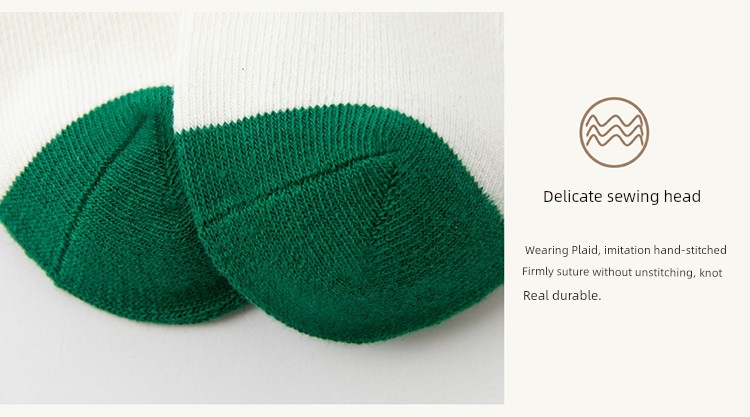 Pure Cotton Spring and Autumn Girl Deodorizing Filter Children's Socks — 17