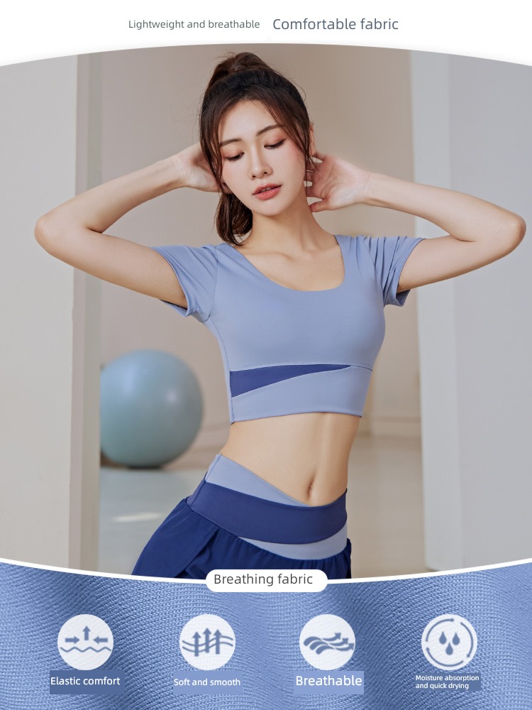 female Fitness wear quick-drying yoga High waist motion shorts