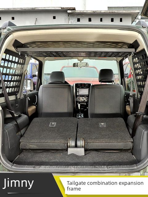 Suitable for Suzuki 07-17 Jimny trunk expansion rack storage and finishing rack modification accessories