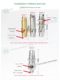 Stainless steel combustion nozzle Combustion machine accessories Siphon fuel nozzle Fuel nozzle Air atomization nozzle