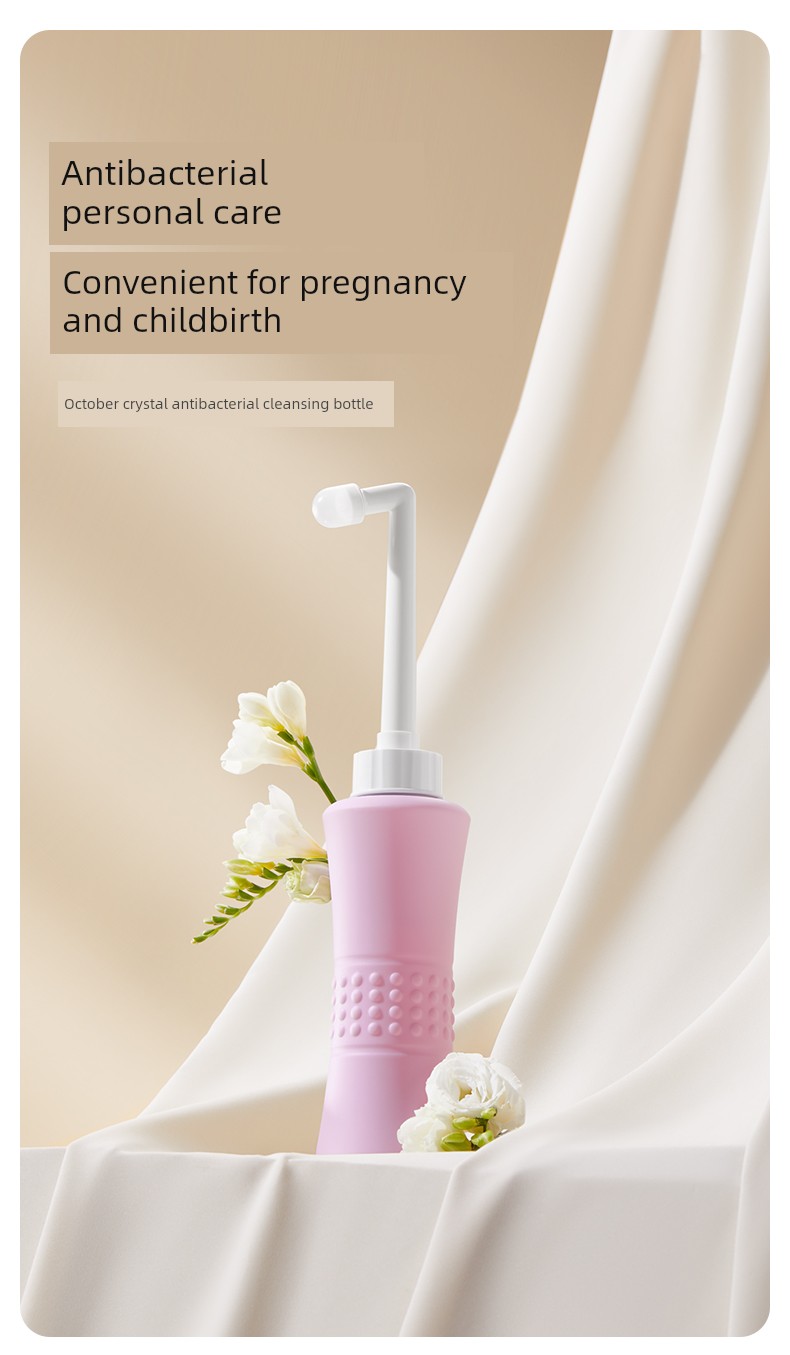 October Crystal Maternity and Postpartum Women's Private Part Washer, Portable Cleaning Bottle for Buttocks, Anus, and Perineum — 2