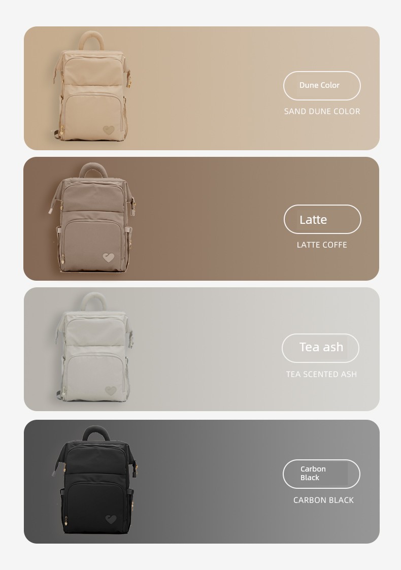 Loveloc Mommy Bag, Lightweight Large-Capacity Backpack for Mothers and Babies When Going Out, Multifunctional Backpack, New Model — 23