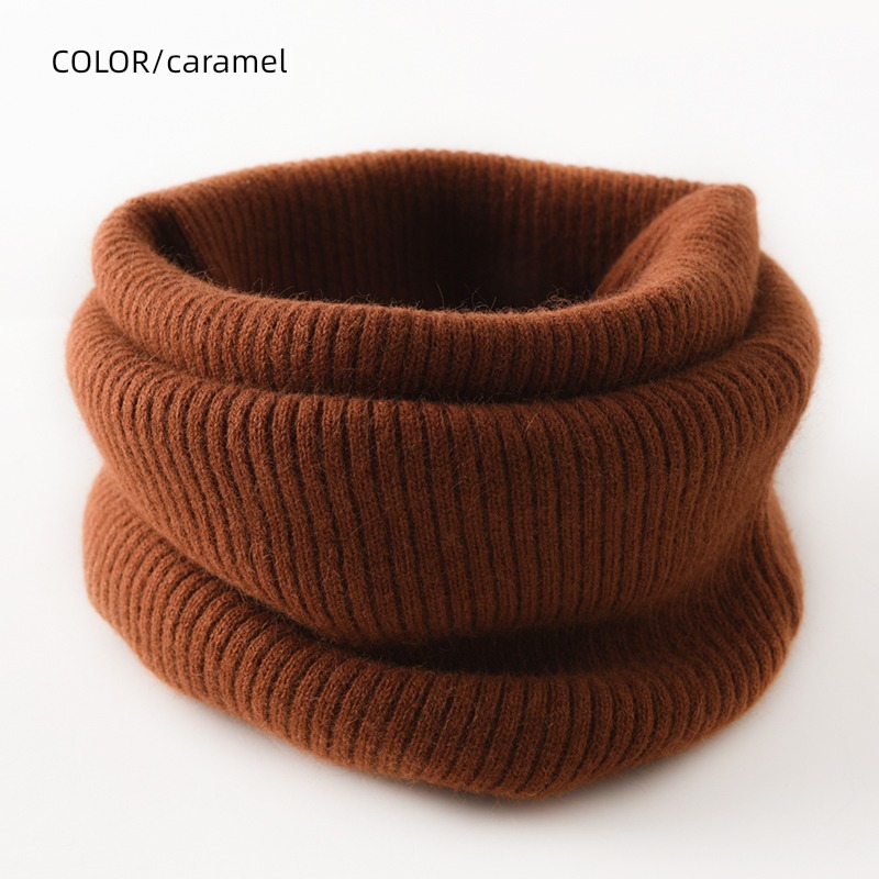 Pure cashmere winter thickening Versatile Cervical spine protection scarf