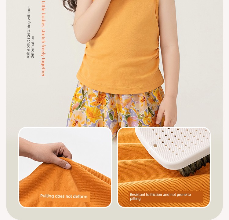 Girls' Summer Outfits, Beautiful Clothes for Baby Girls, Children's Summer Wear, Stylish Dopamine Outfits for Summer, Fashionable Children's Clothing — 11