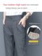 Women's nine-point slimming cigarette pants 2025 spring and summer new high-waist slimming versatile black small-foot casual pants