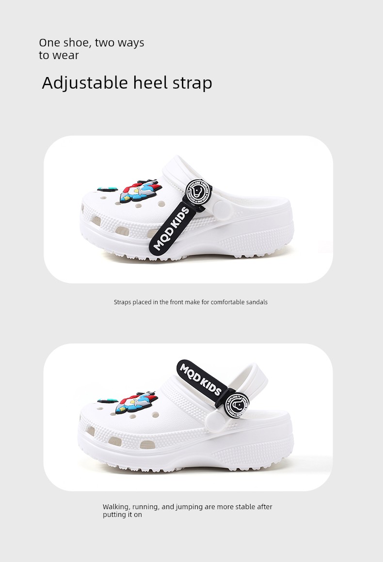 [Q]Mqd Kidsren's Clogs, Boys' Sandals, Summer New Models, Boys' Non-Slip Bathroom Soft-Soled Girls' Slippers — 7